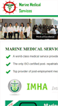 Mobile Screenshot of marinemedicalservices.net